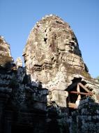 Asisbiz Bayon Temple NW inner gallery face towers Angkor Siem Reap 17