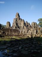 Asisbiz Bayon Temple panoramic views of Northern outer walls Angkor Jan 2010 07
