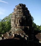 Asisbiz Bayon Temple western gallery inner middle face towers Angkor Siem Reap 02
