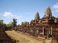 Asisbiz Facing NW Pre Rup Temple lower courtyard view East Baray 2010 02