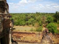 Asisbiz Facing NW Pre Rup Temple upper courtyard tower East Baray 2010 02