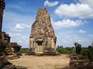 Asisbiz Facing North Pre Rup Temple inner towers East Baray 07