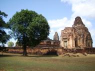 Asisbiz Facing North Pre Rup Temple laterite brick towers East Baray Jan 2010 03