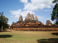 Asisbiz Facing North Pre Rup Temple laterite brick towers East Baray Jan 2010 05