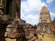 Asisbiz Facing North Pre Rup Temple lower courtyard East Baray 2010 01