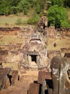 Asisbiz Facing North Pre Rup Temple upper courtyard views East Baray 2010 02