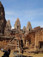 Asisbiz Facing West Pre Rup Temple central tower East Baray Jan 2010 01