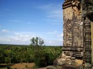 Asisbiz Facing West Pre Rup Temple central tower bas reliefs East Baray 02