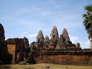 Asisbiz Facing West Pre Rup Temple outer towers East Baray 03