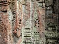 Asisbiz Preah Khan Temple Bas relief devatas main enclosure 01