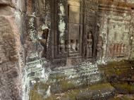Asisbiz Preah Khan Temple Bas relief false door for the spirits Cambodia 01