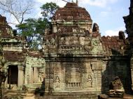 Asisbiz Preah Khan Temple Bas relief false door for the spirits Cambodia 06