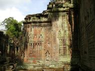 Asisbiz Preah Khan Temple Bas relief false door for the spirits Cambodia 07