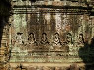 Asisbiz Preah Khan Temple Bas relief hermits in prayer main enclosure 03