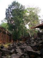 Asisbiz Preah Khan Temple collapsed masonary Preah Vihear province 03