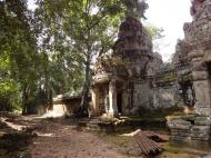 Asisbiz Preah Khan Temple west Gopuram entry tower naga bridge Angkor Thom 05