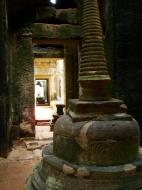 Asisbiz Preah Khan sanctuary headless Buddha and stupa Preah Vihear province 01
