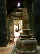 Asisbiz Preah Khan sanctuary headless Buddha and stupa Preah Vihear province 04