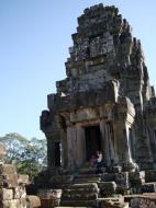 Asisbiz Ta Keo Temple mountain upper terrace facing SW tower Angkor 03