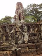 Asisbiz Lion Terrace of the Elephants walled city Angkor Thom 01