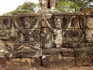 Asisbiz Lion Terrace of the Elephants walled city Angkor Thom 02