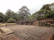Asisbiz Lion Terrace of the Elephants walled city Angkor Thom 04