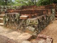 Asisbiz Lion Terrace of the Elephants walled city Angkor Thom 06
