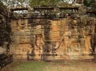 Asisbiz Terrace of the Elephants Bas reliefs hunting scenes 04
