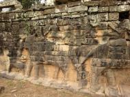 Asisbiz Terrace of the Elephants Bas reliefs hunting scenes 05