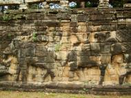 Asisbiz Terrace of the Elephants Bas reliefs hunting scenes 10