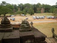 Asisbiz Terrace of the Elephants terrace views Angkor Thom 10