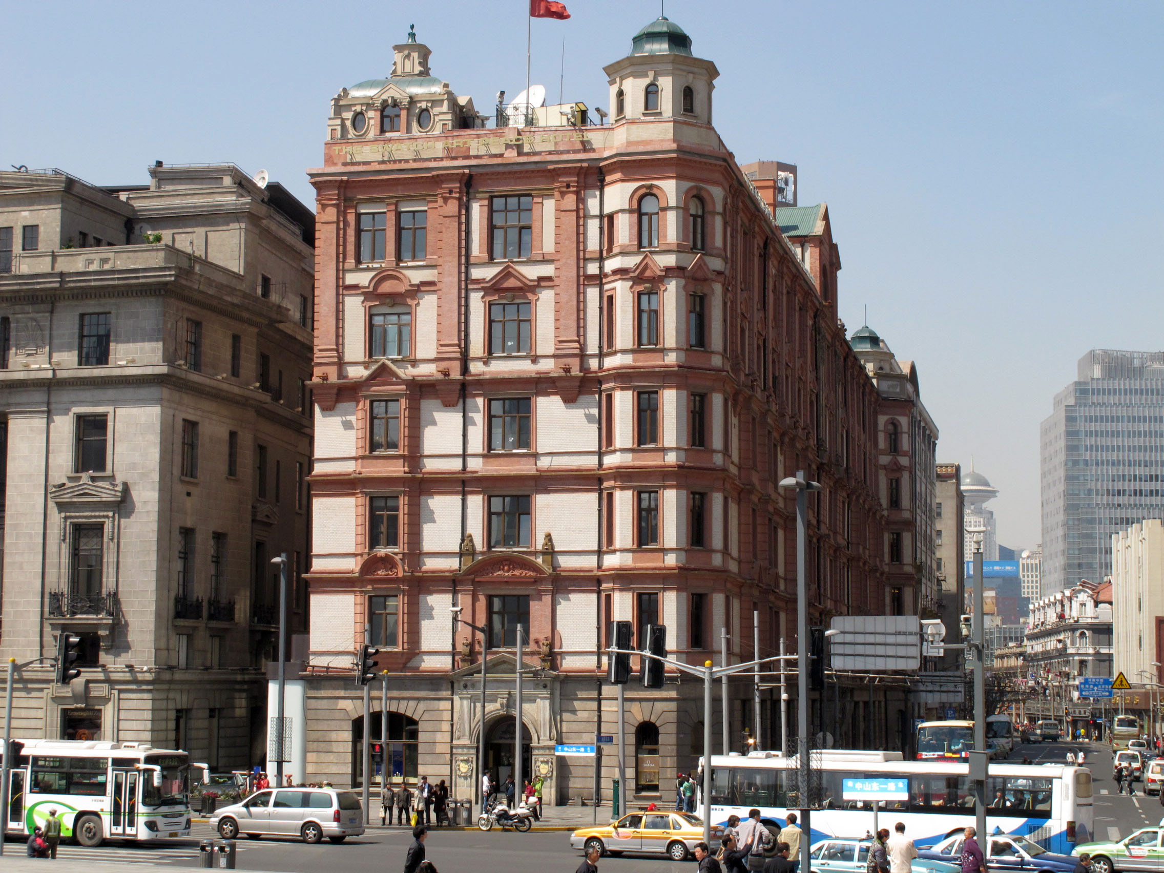 Asisbiz No. 19 The Palace Hotel 和平饭店 外灘 - 外滩, 上海 Shanghai China