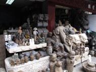 Asisbiz 453 Fangbang Rd (W) near entrance stone statues and mason items shop Shanghai 02