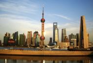 Asisbiz Oriental Pearl Tower Skyscraper viewed from Waibaidu Bridge Lujiazui Pudong China 03