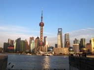 Asisbiz Oriental Pearl Tower Skyscraper viewed from the Bund promenade Lujiazui Pudong China 22