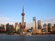 Asisbiz Oriental Pearl Tower Skyscraper viewed from the Bund promenade Lujiazui Pudong China 26