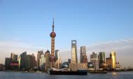 Asisbiz Oriental Pearl Tower Skyscraper viewed from the Bund promenade Lujiazui Pudong China 30