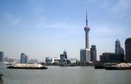 Asisbiz The Bund facing east across the Huangpu River to Oriental Pearl Tower Shanghai 01