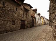 Asisbiz Street views Old castle walls encasing the old medieval city of Tallinn Estonia 01