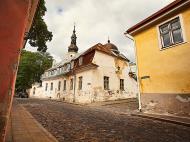 Asisbiz Walking down Suur Kloostri street heading westerly Tallinn Harju Estonia 01