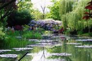 Asisbiz Travel to Claude Monet Water Lily Pond in Giverny France Japanese bridge 02