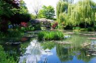 Asisbiz Travel to Claude Monet Water Lily Pond in Giverny France Japanese bridge 03