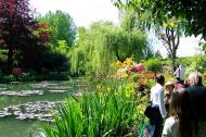 Asisbiz Travel to Claude Monet Water Lily Pond in Giverny France weeping willow 05