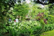 Asisbiz Travel to Claude Monet home or Chateau garden pathways in Giverny France 05