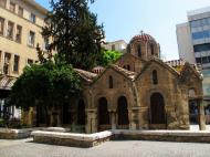 Asisbiz Church of Panaghia Kapnikarea Greek Orthodox Monastiraki Athena Plaka Athens Greece 10