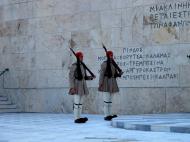 Asisbiz Evzones perform the changing of the Guard Hellenic Parliament Syntagma Square Athens 06