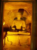 Asisbiz Marathwada Ajanta Caves Buddha carvings India Apr 2004 04