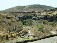 Asisbiz Marathwada Ajanta Caves entrance India Apr 2004 02