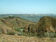 Asisbiz Nahargarh Fort Aravalli Hills overlooking city of Jaipur India Apr 2004 10