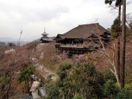 Asisbiz Otowa san Kiyomizu dera Pagoda Hon do Kyoto during cherry blossom season Mar 2010 03